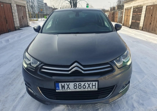 Citroen C4 cena 35900 przebieg: 129000, rok produkcji 2017 z Warszawa małe 254